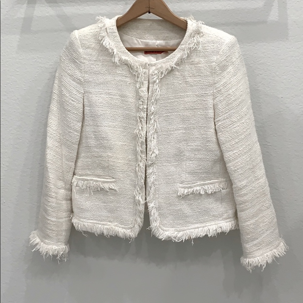 White Alice and Olivia Kidman jacket/blazer